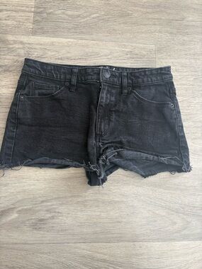 Universal Thread Black Waistband Logo Denim